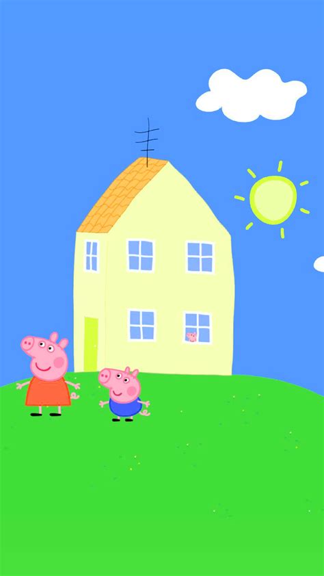 [36+] Peppa Pig House HD Wallpapers .